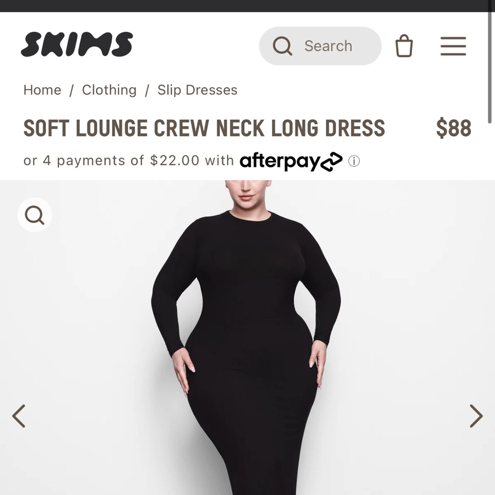 Sold out online worn once